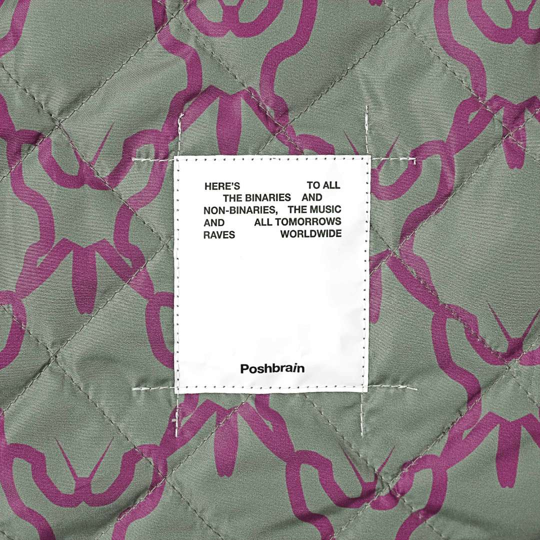 POSHBRAIN "CEDAR" QUILTED JACKET