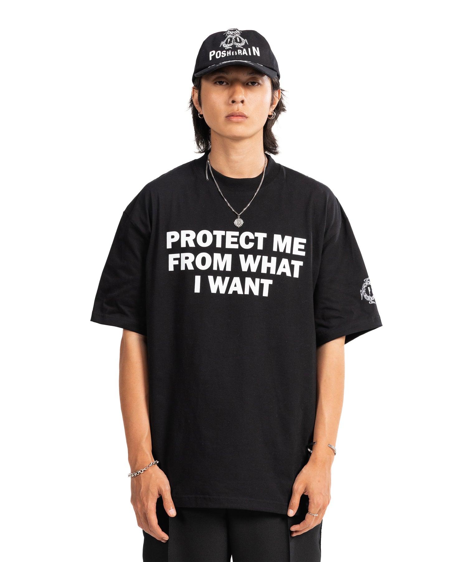 HOLZER TEE - BLACK