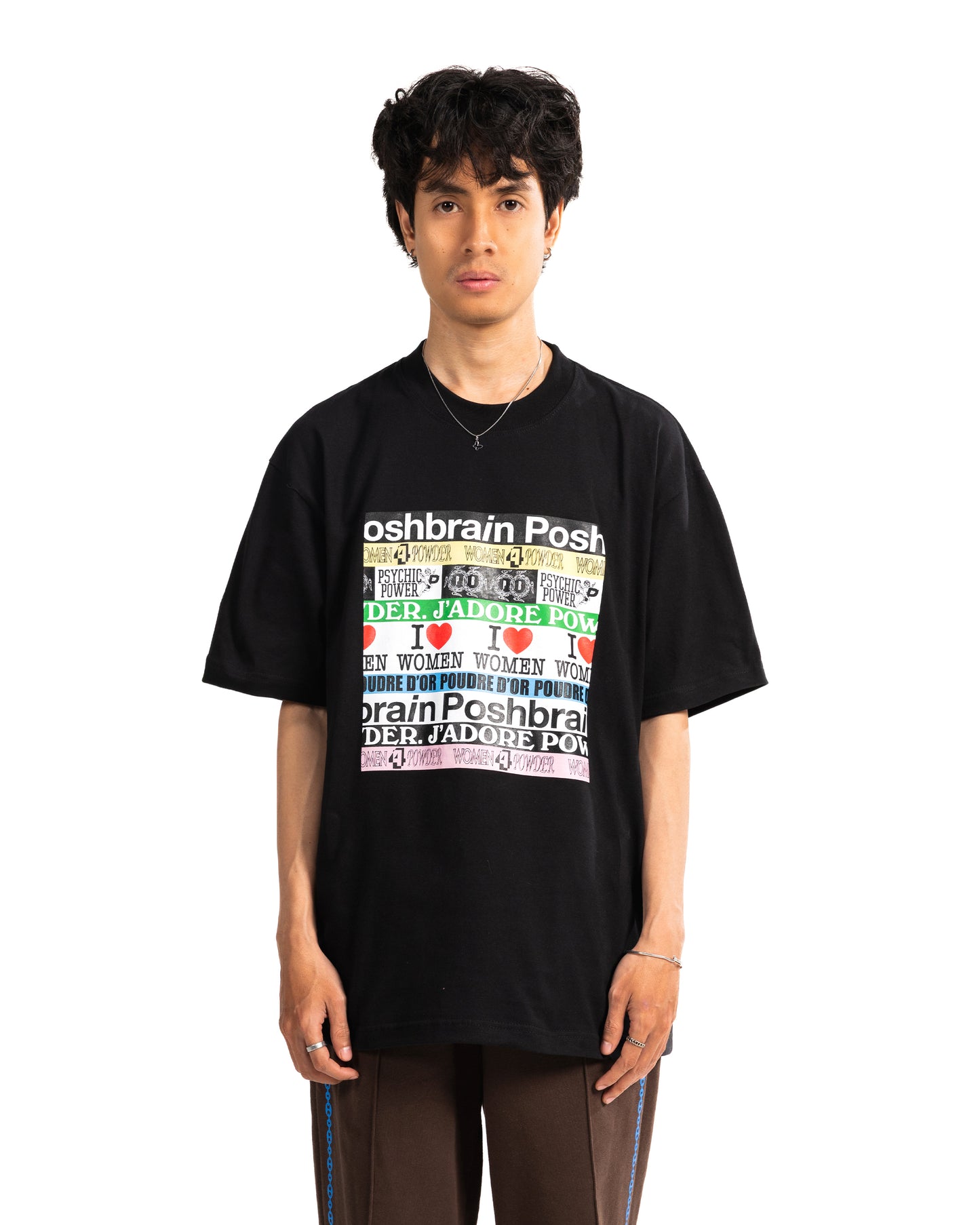 TEXTING TEE - BLACK