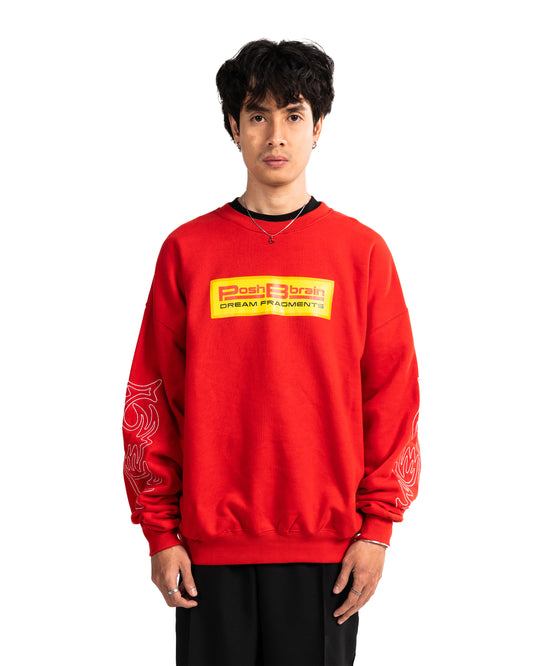 LOSK CREWNECK - RED