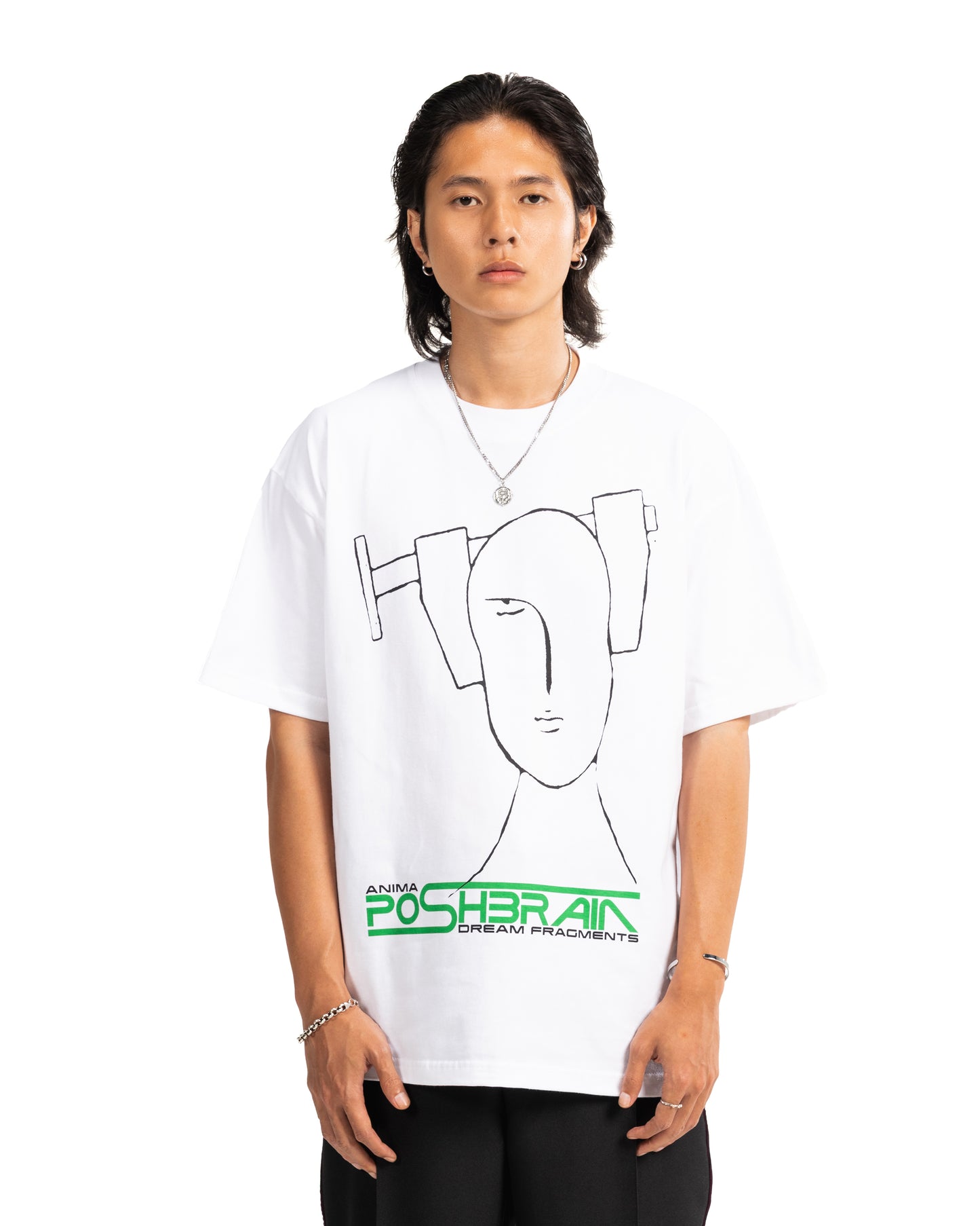 PORTABLE HEAD TEE - WHITE