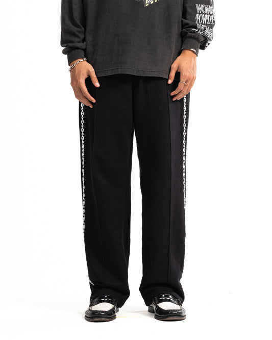 DRIM FLEECE PANTS - BLACK