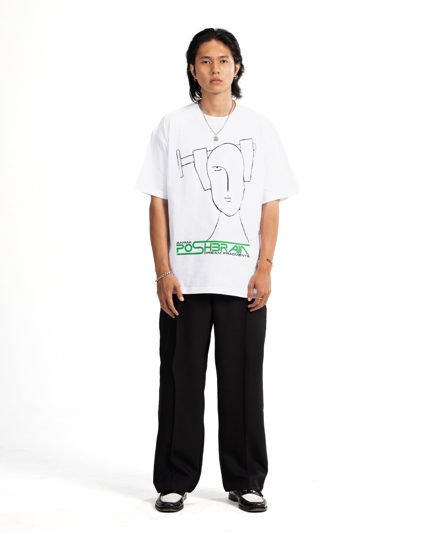PORTABLE HEAD TEE - WHITE