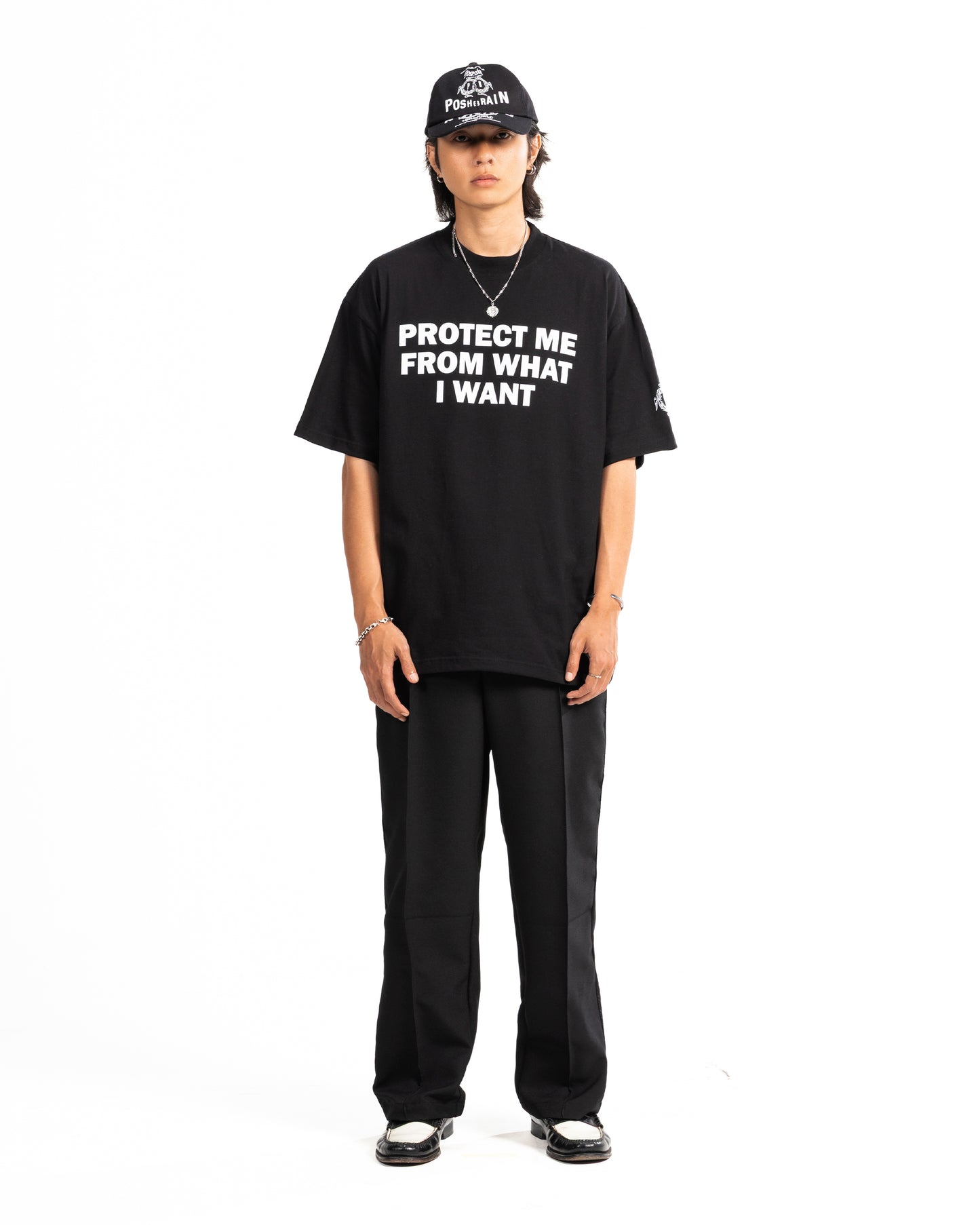 HOLZER TEE - BLACK