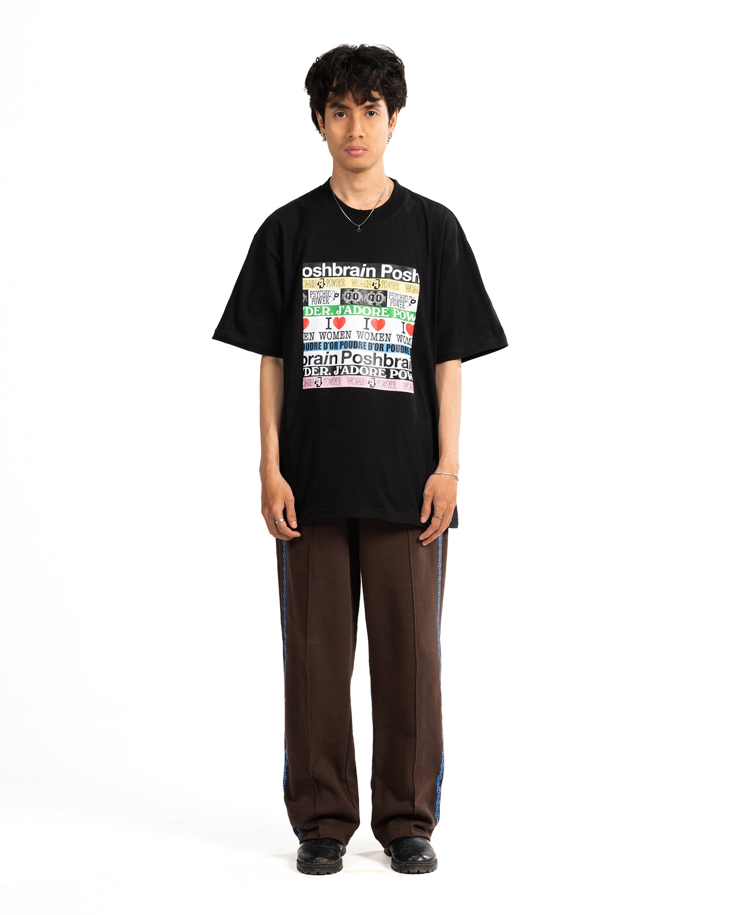 TEXTING TEE - BLACK