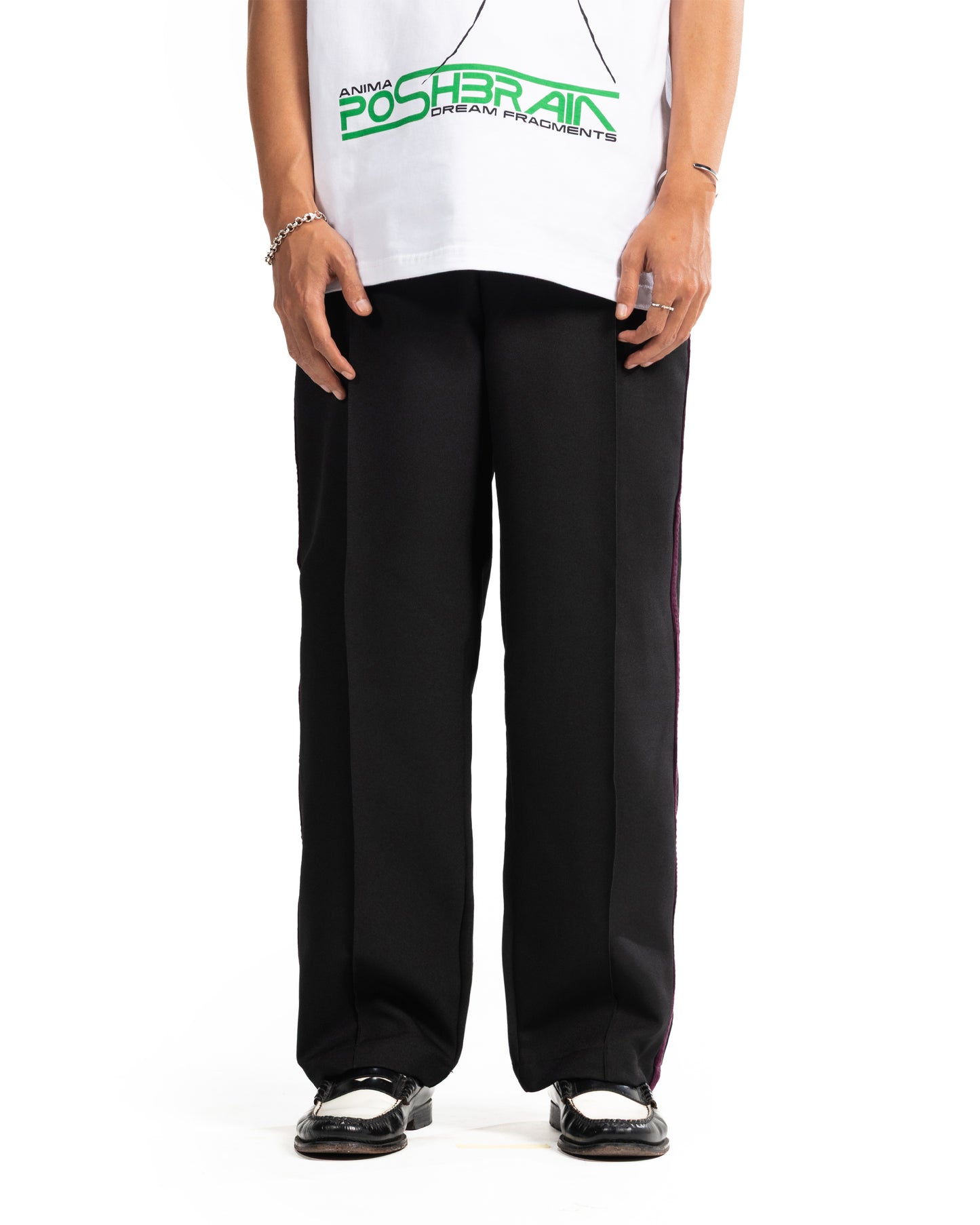 TRUT PANTS - PURPLE/BLACK
