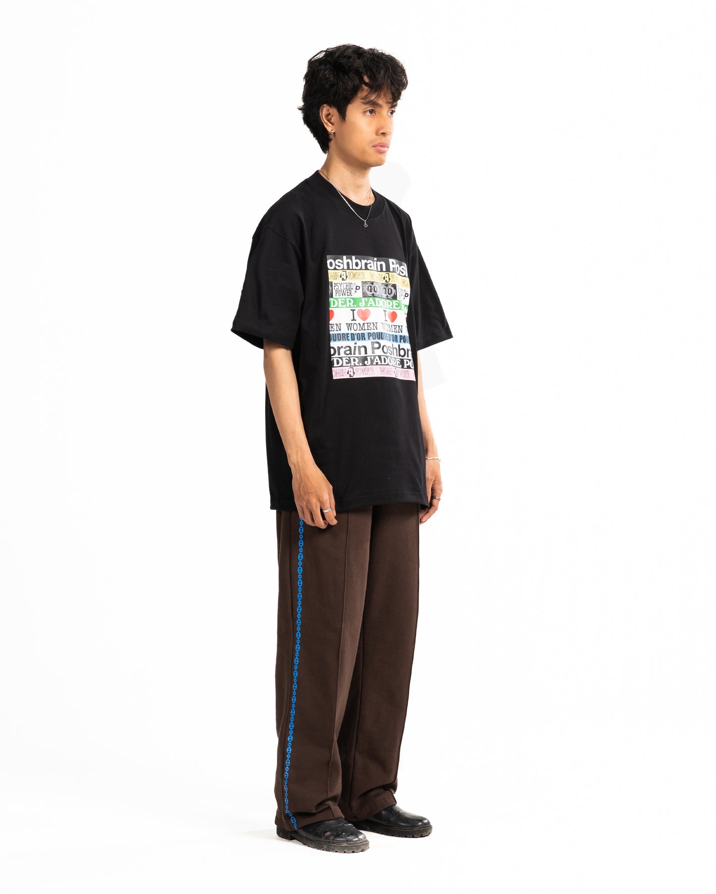 TEXTING TEE - BLACK
