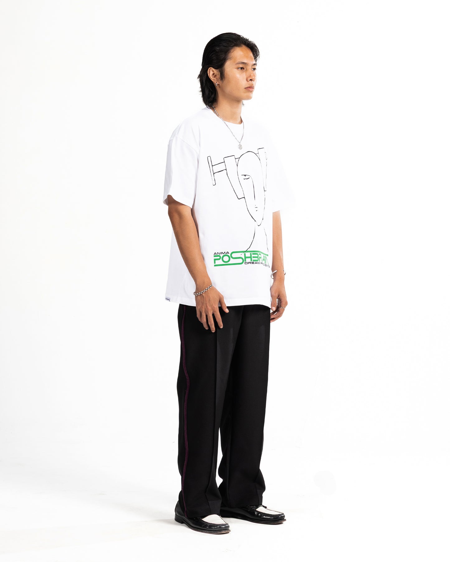 PORTABLE HEAD TEE - WHITE