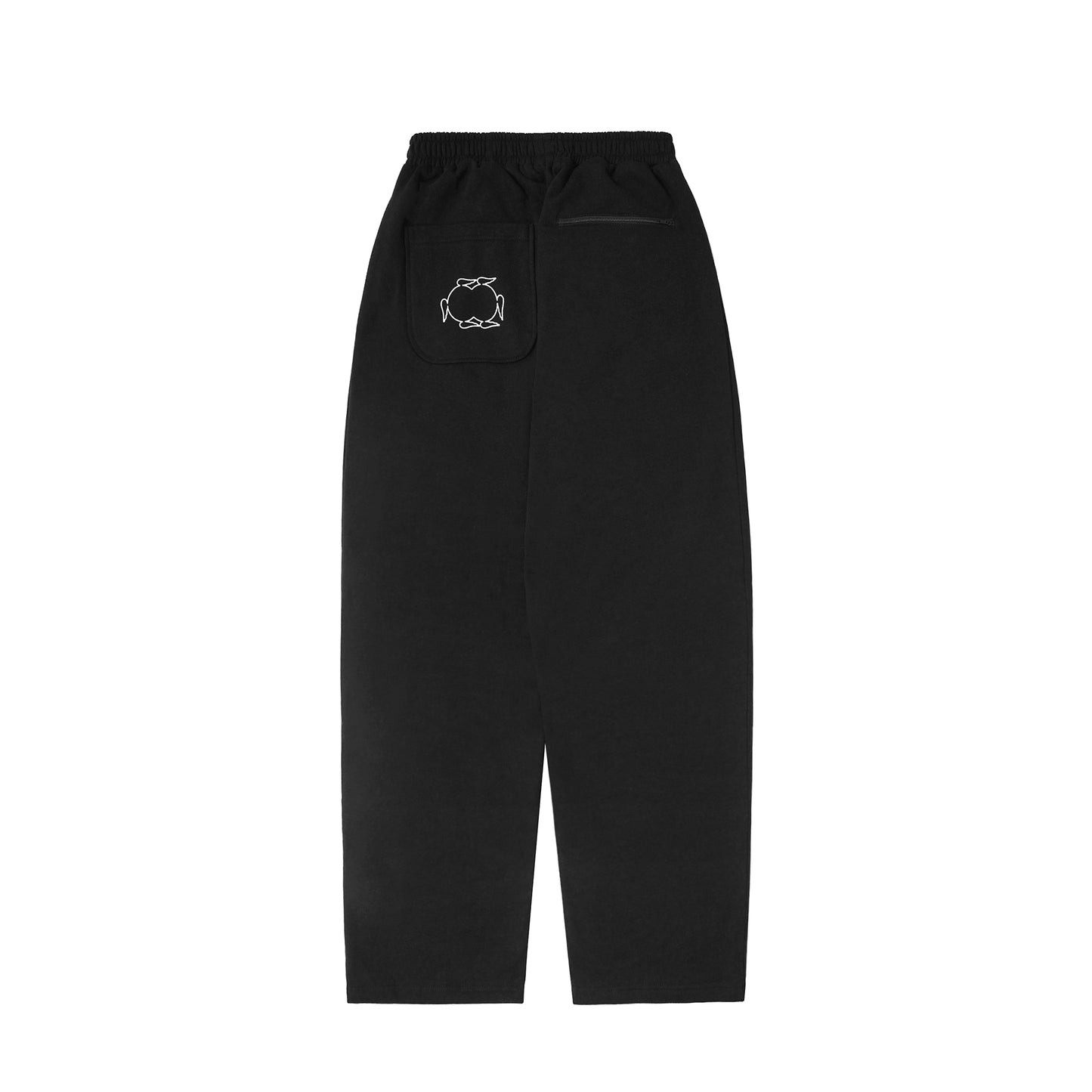 DRIM FLEECE PANTS - BLACK