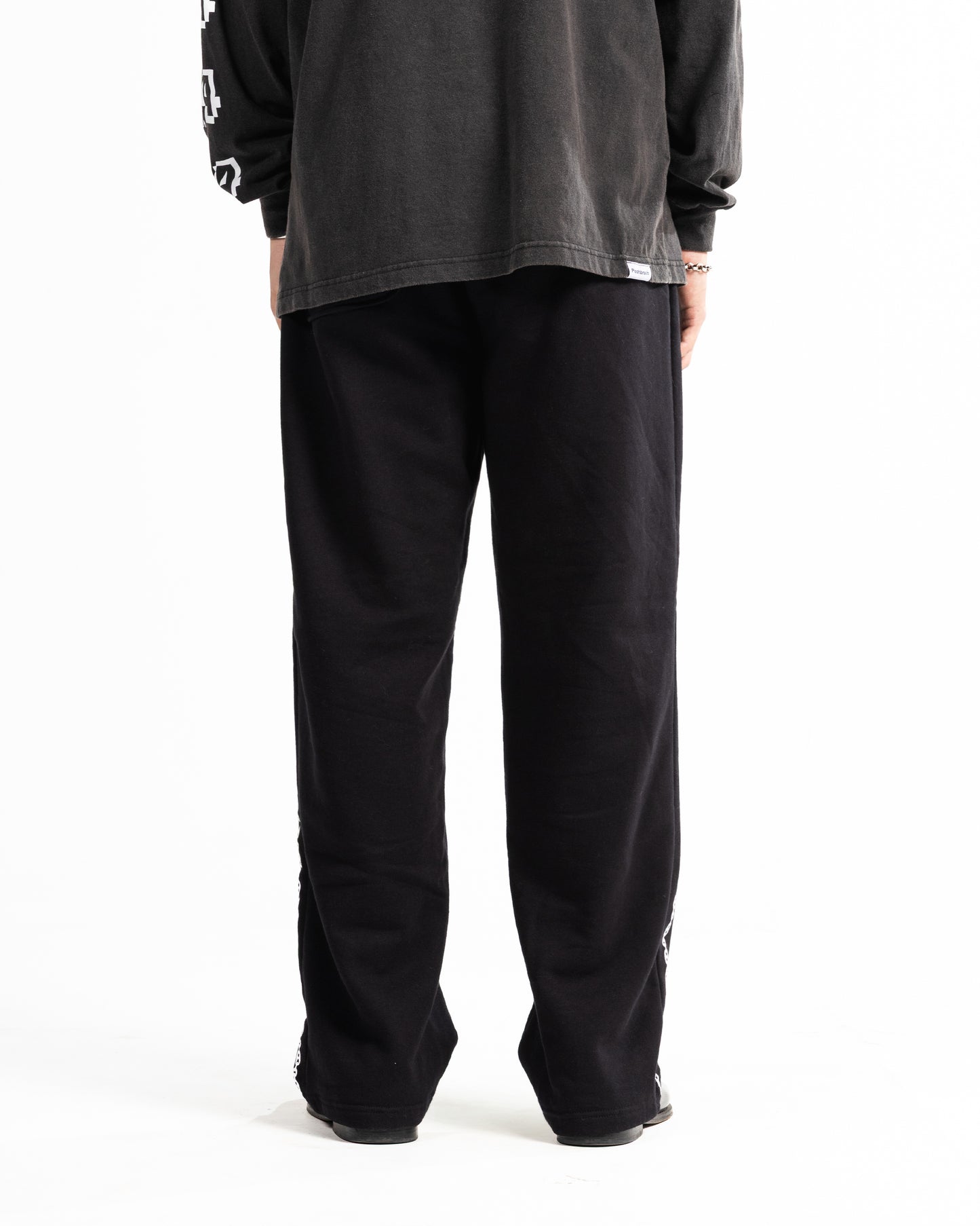 DRIM FLEECE PANTS - BLACK