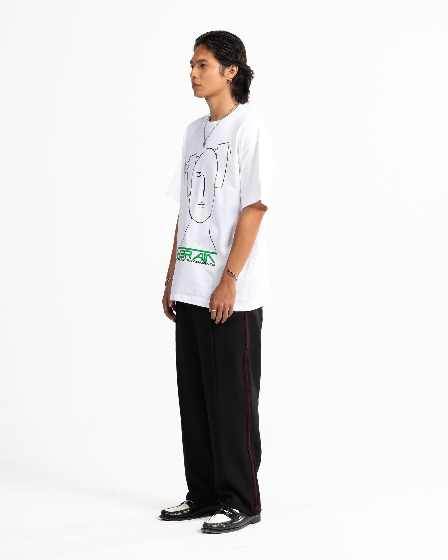 PORTABLE HEAD TEE - WHITE