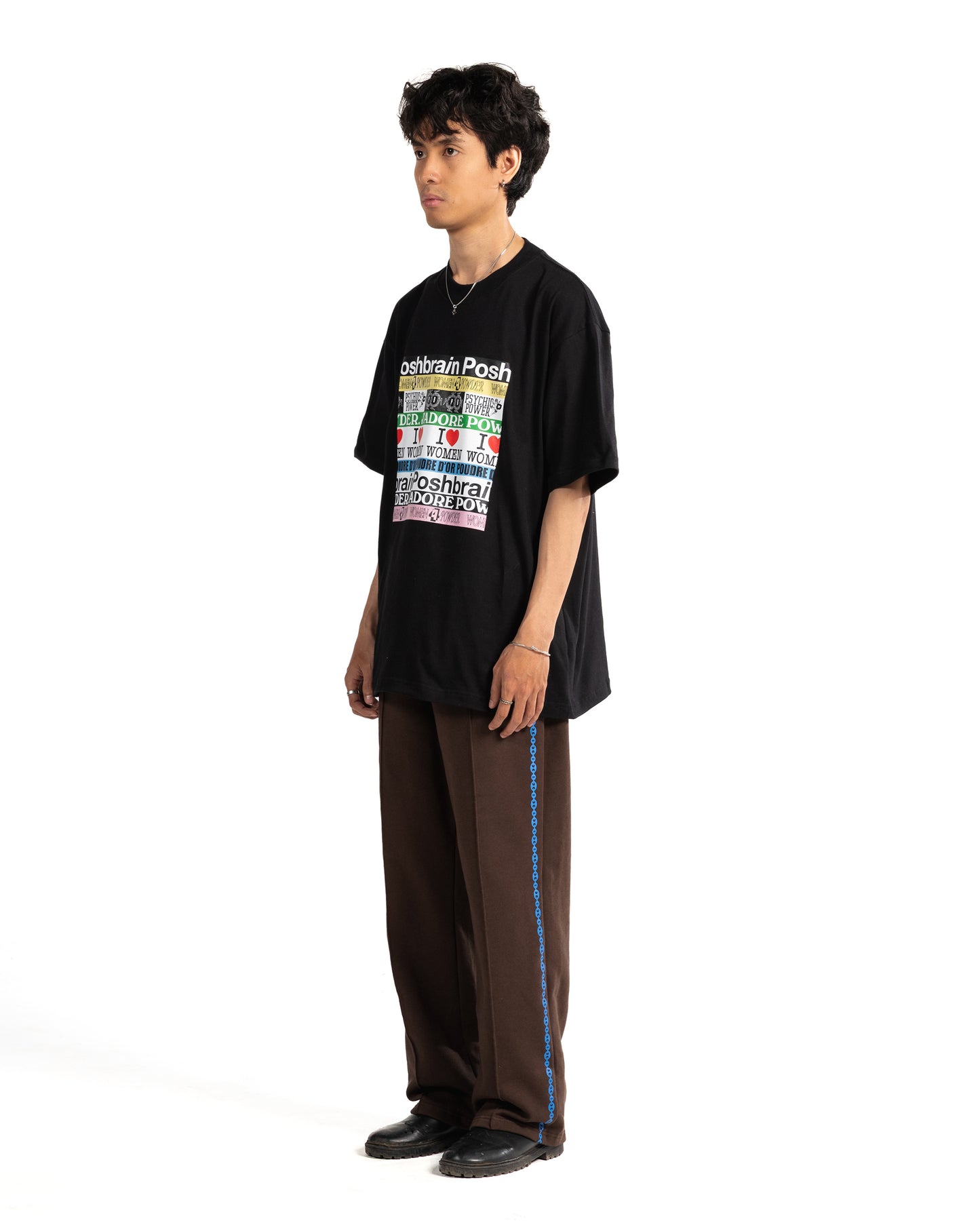 TEXTING TEE - BLACK