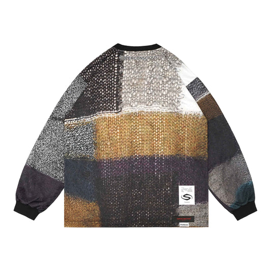 POSHBRAIN X SUPERCONSCIOUS - Pine Jersey - Multicolor - Jersey