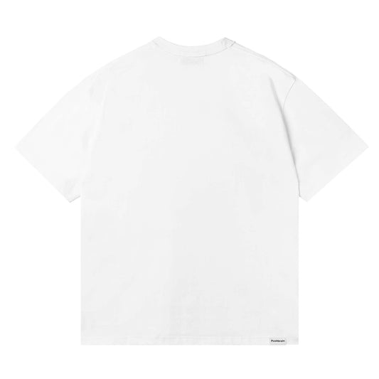 POSHBRAIN " NOTRE " WHITE TEE