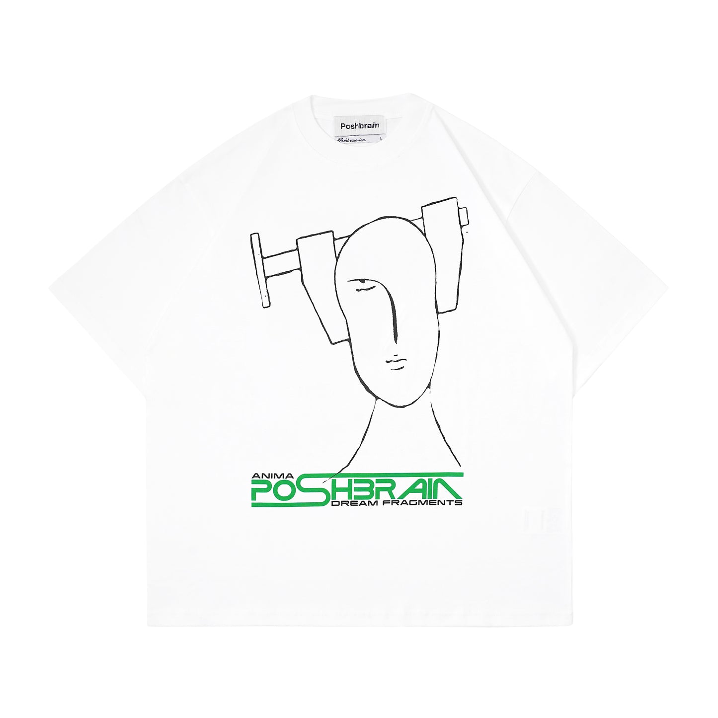 PORTABLE HEAD TEE - WHITE
