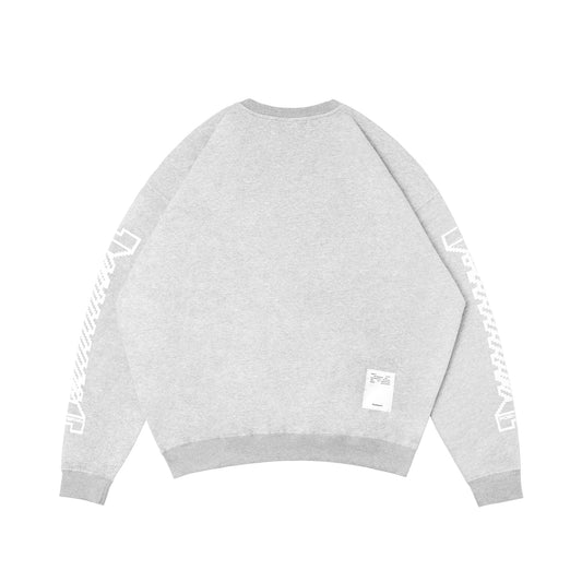 SCREWN CREWNECK - MISTY GRAY
