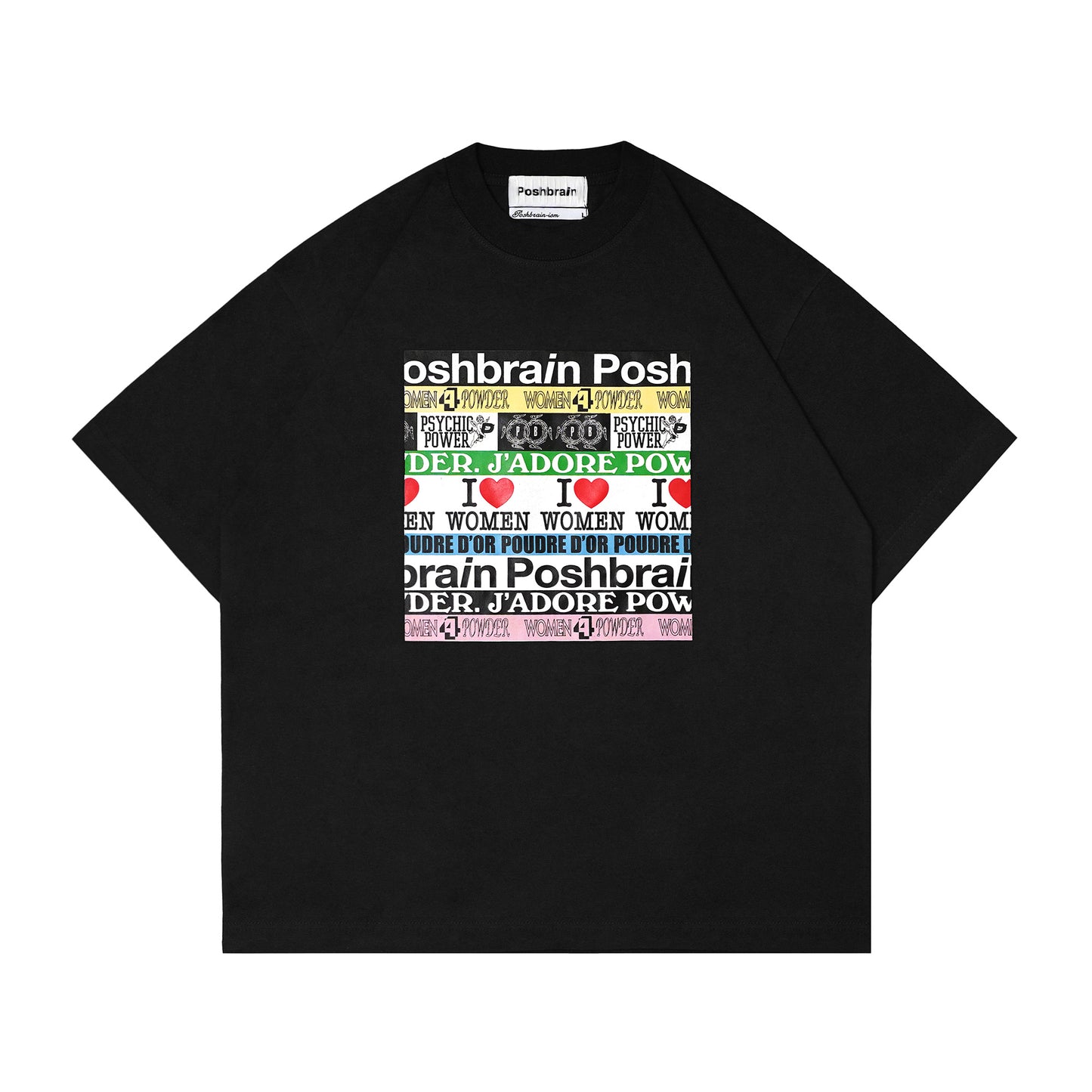 TEXTING TEE - BLACK