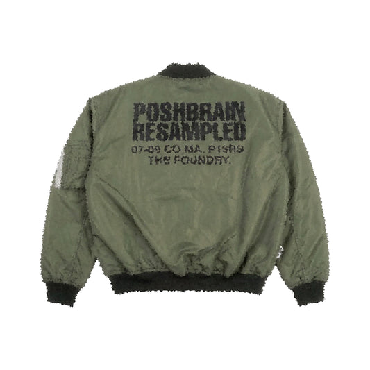POSHBRAIN " SIM GR " BOMBER JACKET