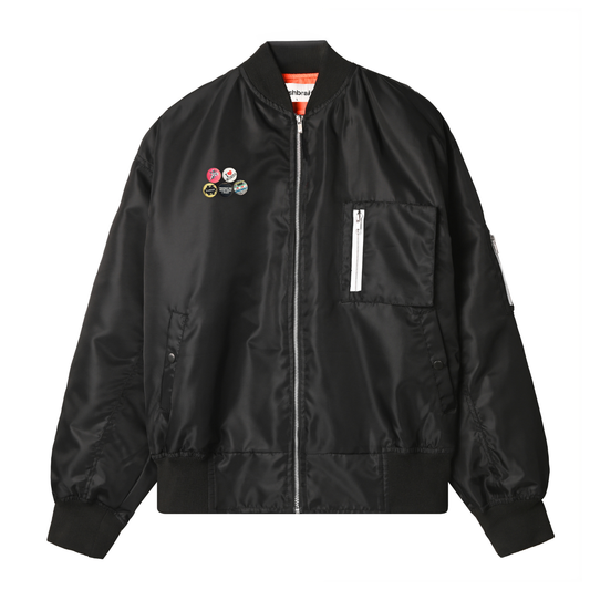 POSHBRAIN " SIM BL " BOMBER JACKET