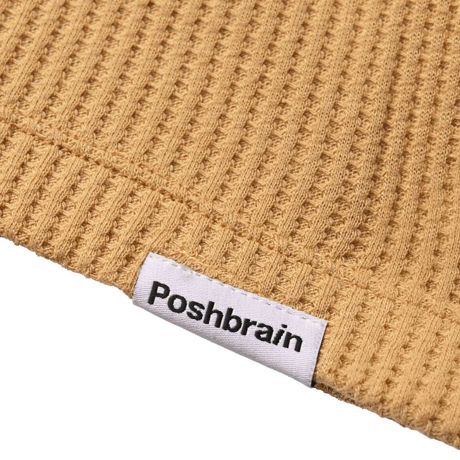 POSHBRAIN " LANE WAFFLE " LONGSLEEVE
