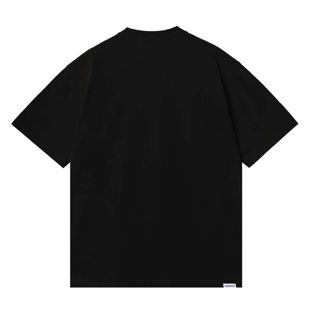 POSHBRAIN "SINE" BL TEE