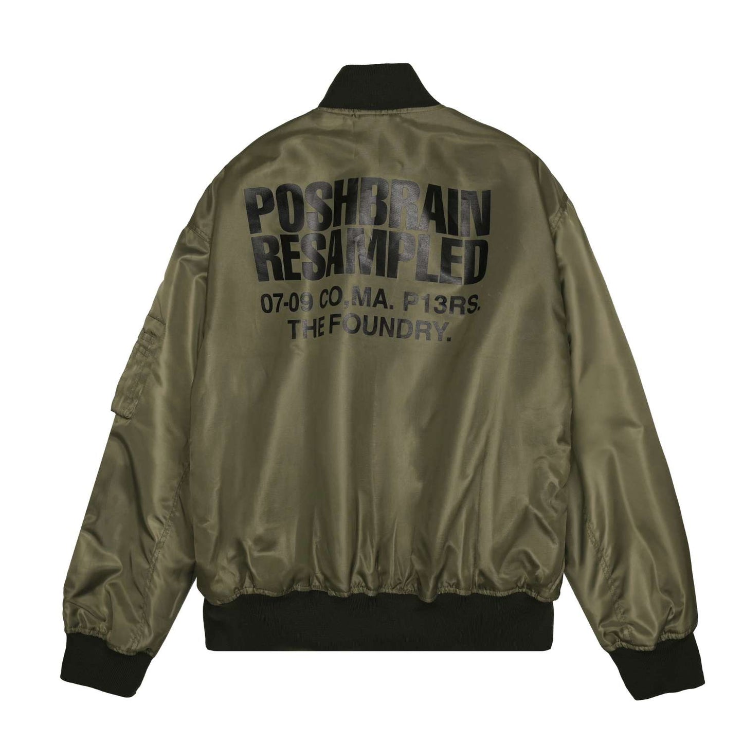 POSHBRAIN " SIM OL " BOMBER JACKET