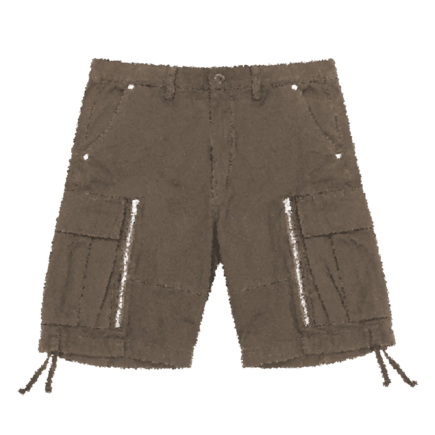 POSHBRAIN " LINEAR GR " CARGO PANTS