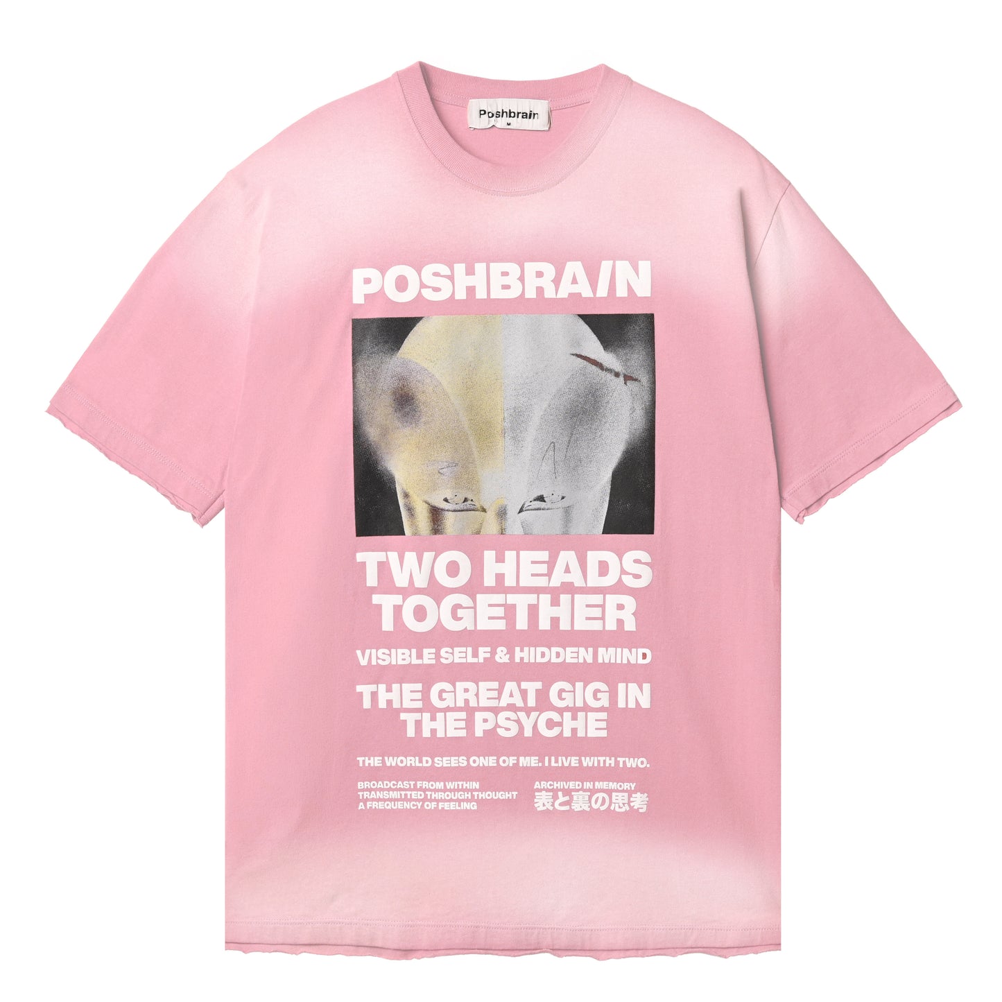 POSHBRAIN "PSYCHE" WASHED TEE
