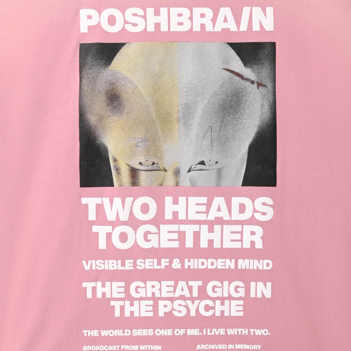 POSHBRAIN "PSYCHE" WASHED TEE