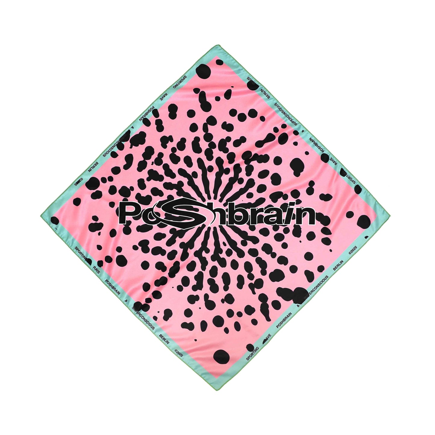 POSHBRAIN "Breit" Multicolor Bandana