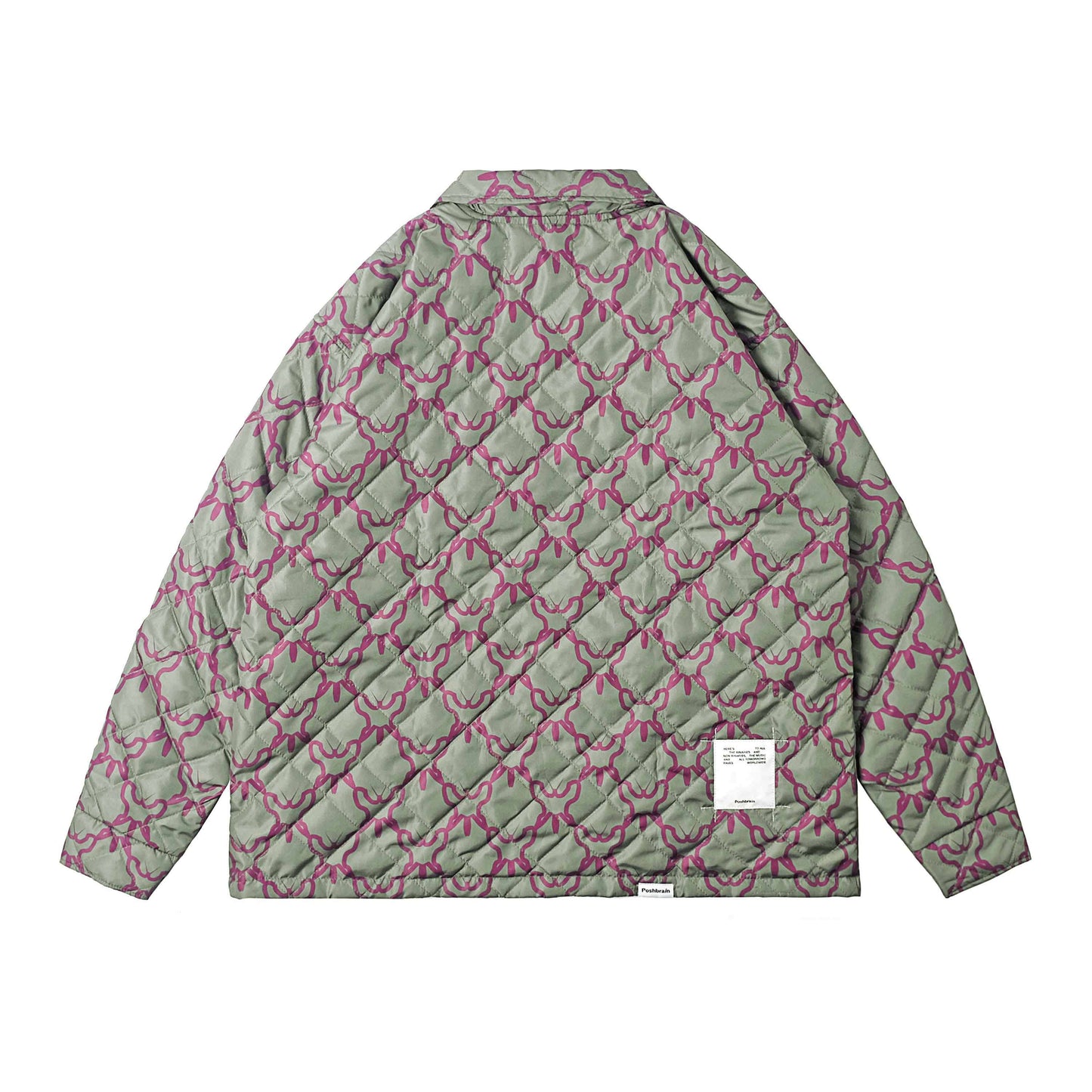 POSHBRAIN "CEDAR" QUILTED JACKET
