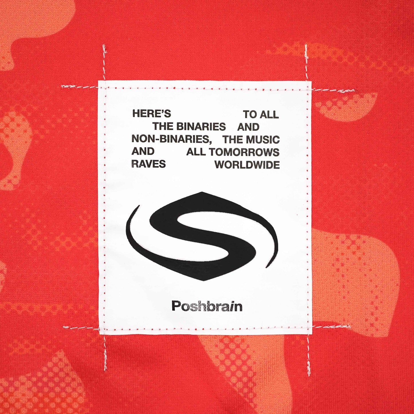 POSHBRAIN "Sporting" Red Jersey