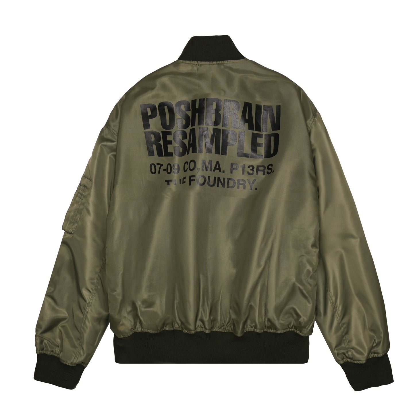 POSHBRAIN " SIM OL " BOMBER JACKET
