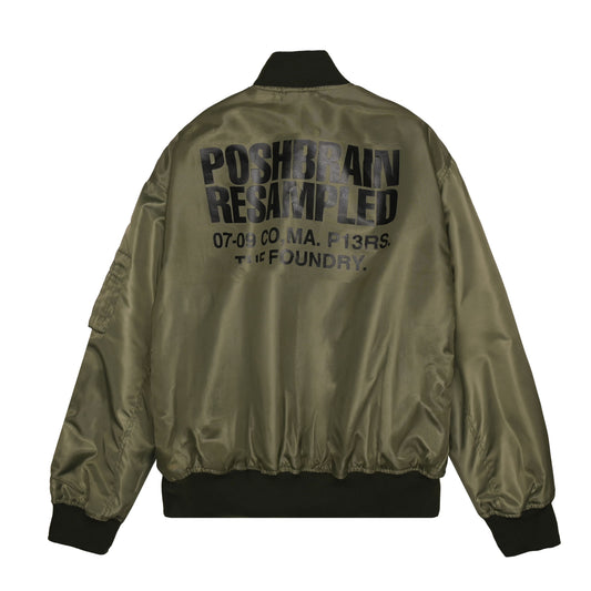 POSHBRAIN " SIM OL " BOMBER JACKET