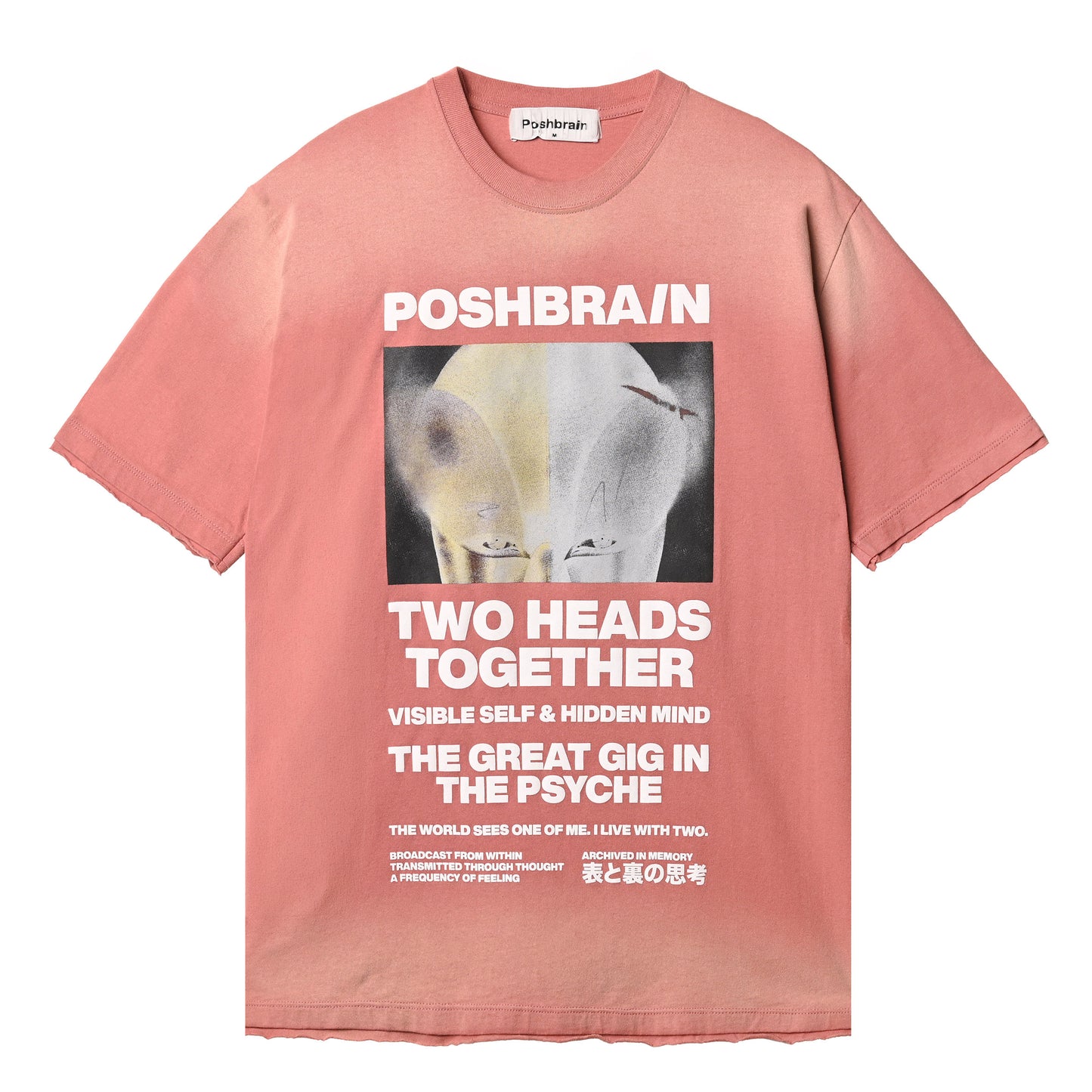 POSHBRAIN "PSYCHE" WASHED TEE