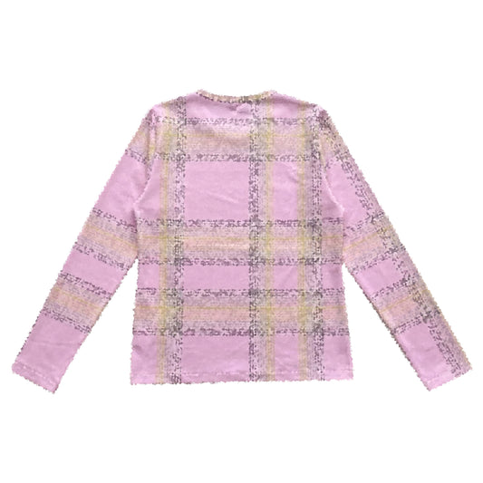 POSHBRAIN " POT PLAID " PN LONGSLEEVE