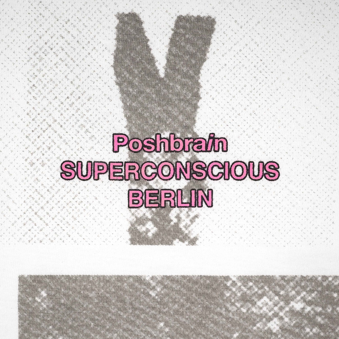 POSHBRAIN "Les Enfant" White Tee