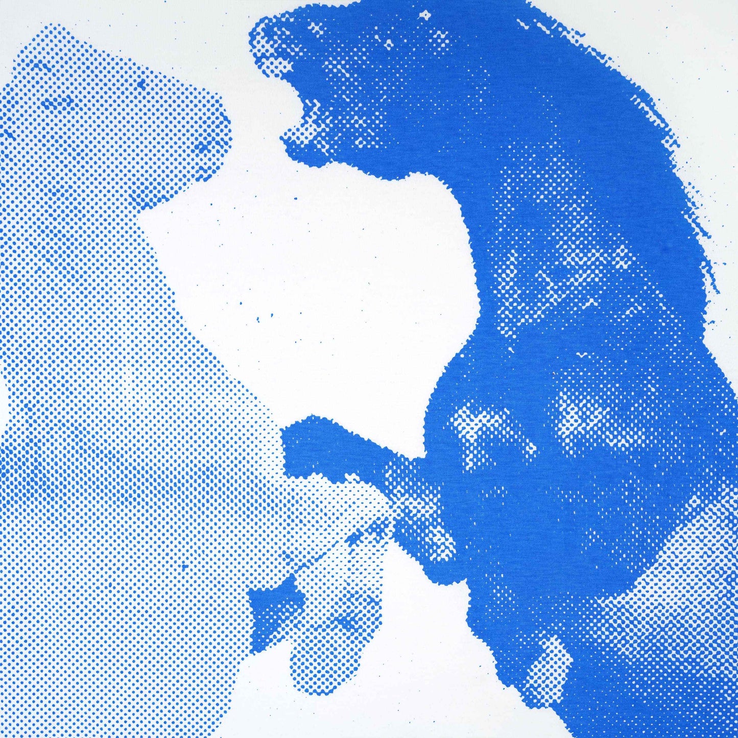 POSHBRAIN "Cowbois" White & Grey Tee