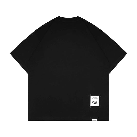 POSHBRAIN X SUPERCONSCIOUS - Hardcordio - Black - Tee