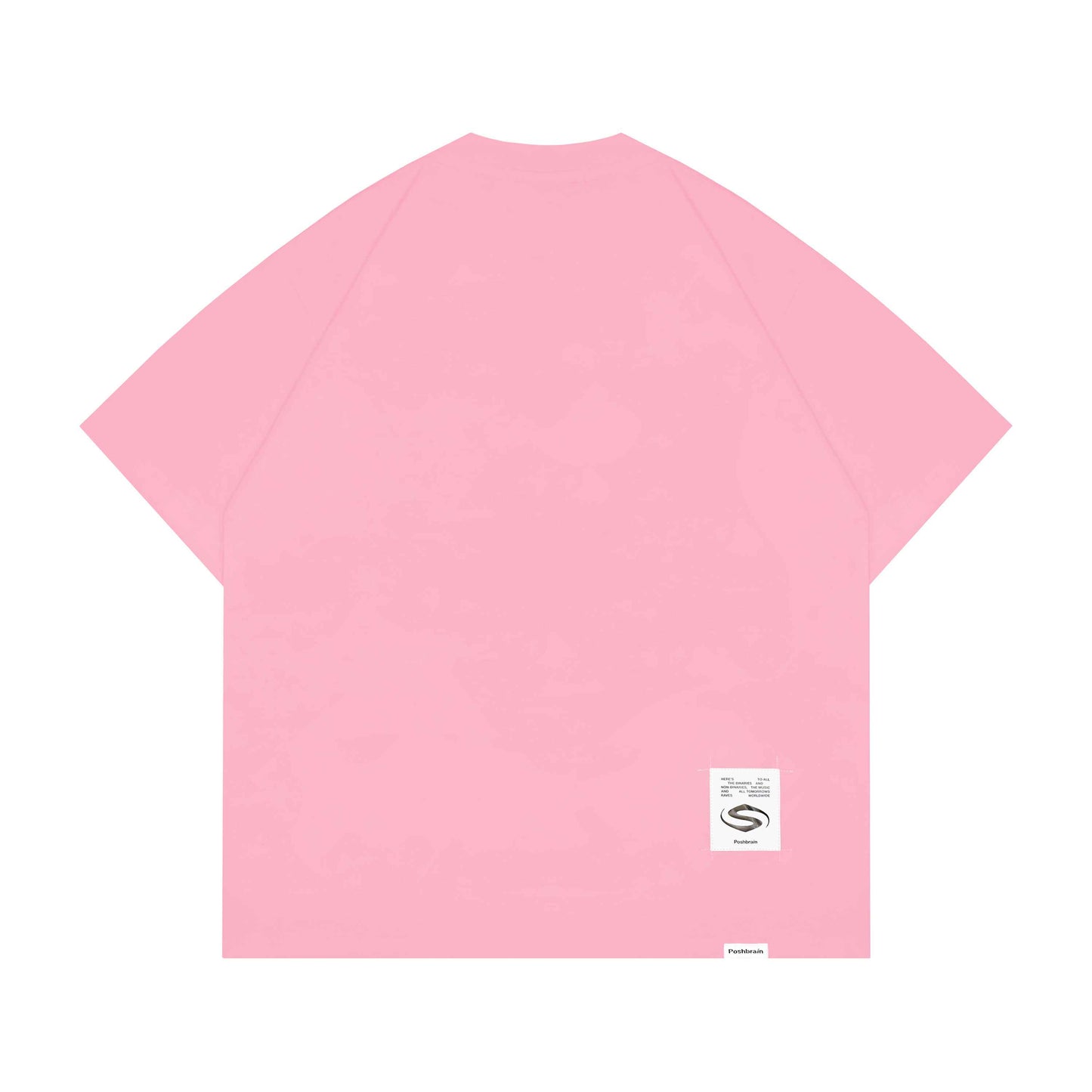 POSHBRAIN " J'Adore Berlin' Pink Tee