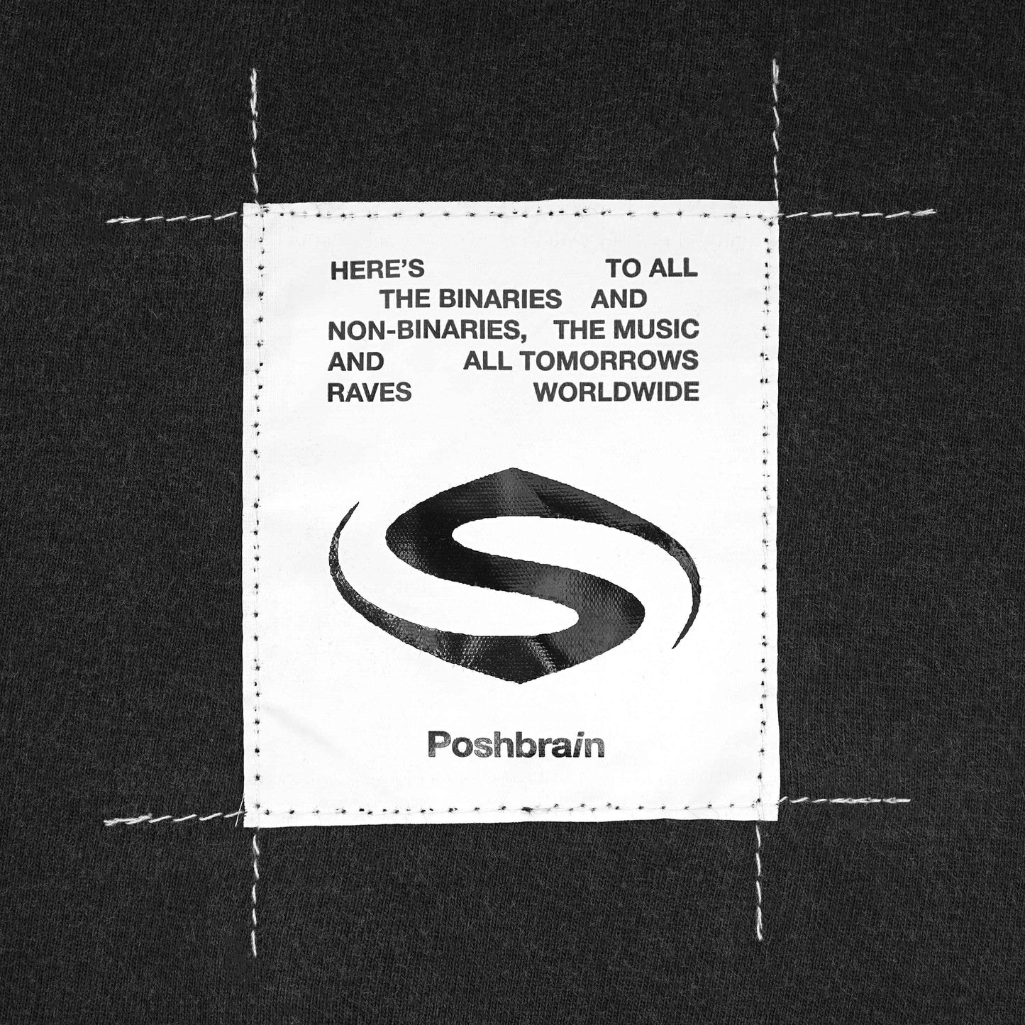 POSHBRAIN "Any" Washed Tee