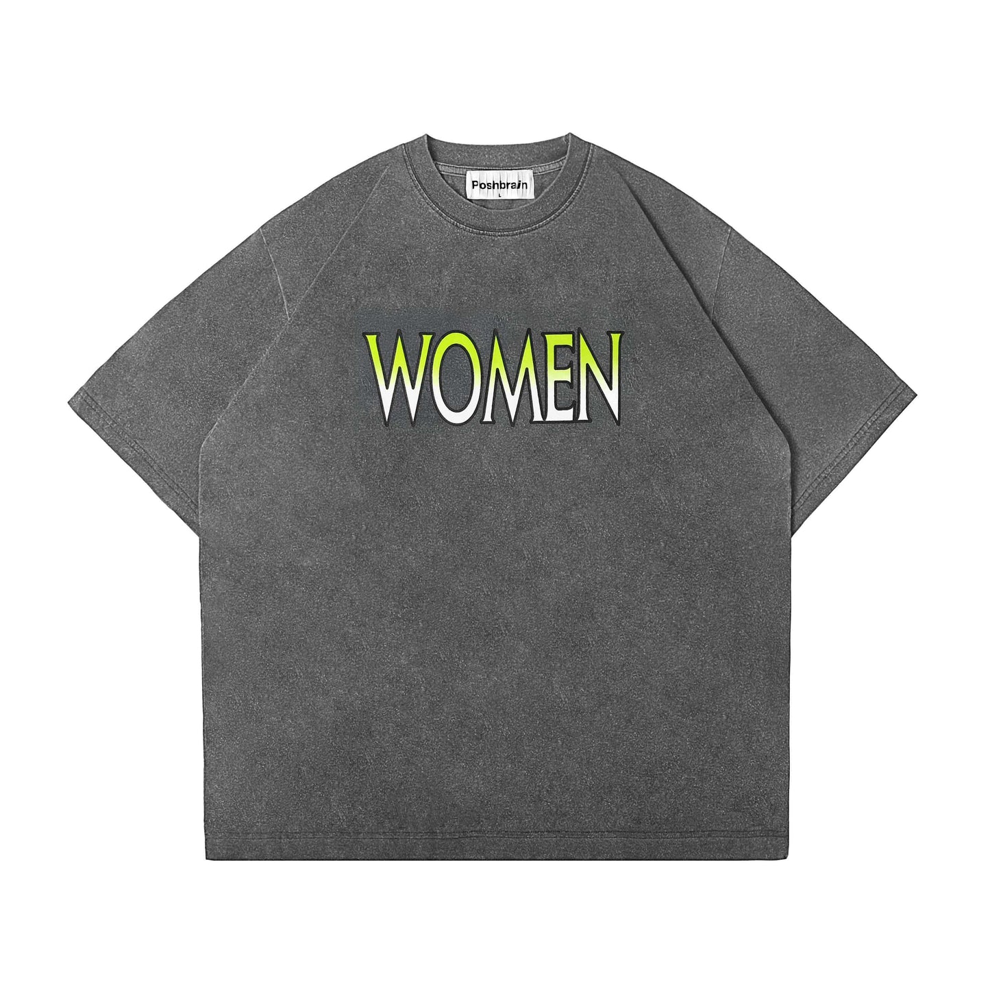 POSHBRAIN "WOMEN" WASHED TEE